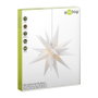 Goobay Estrella de Navidad 3D, blanco