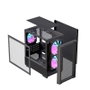 Einarex Caja PC Micro-ATX PM150 Gaming RGB USB 3.0 USB-C Black