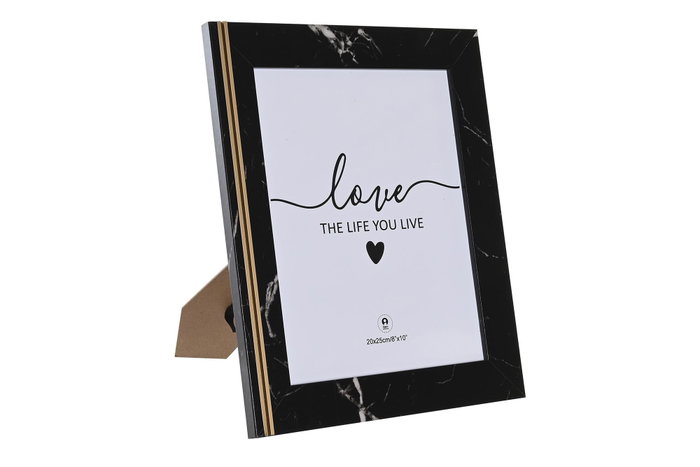 DKD Home Decor Marco de Fotos 20x25 MDF Metal Negro, 25,8x1,5x30,8 cm DKD Home Decor Marco de Fotos 20x25 MDF Metal Negro, 25,8x1,5x30,8 cm