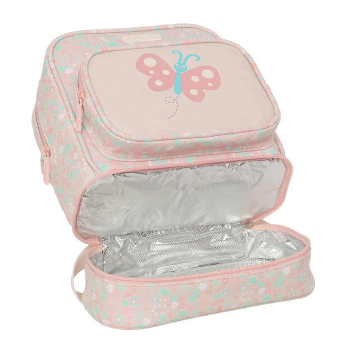 Mochila Escolar Safta Mariposa 22 x 27 x 10 cm