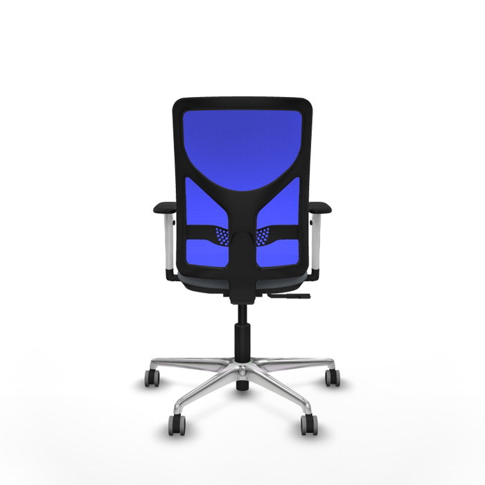 PIQUERAS Y CRESPO Silla de oficina Motilla con mecanismo Sincro, Gris y Azul PIQUERAS Y CRESPO Silla de oficina Motilla con mecanismo Sincro, Gris y Azul