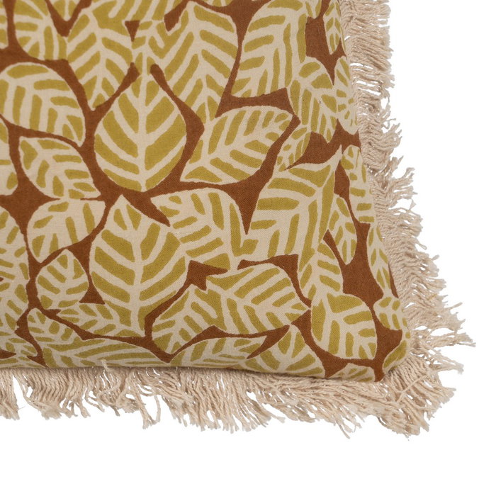 Cojín Beige-Marrón 100% Algodón 50 X 50 cm (Set de 2) Cojín Beige-Marrón 100% Algodón 50 X 50 cm (Set de 2)