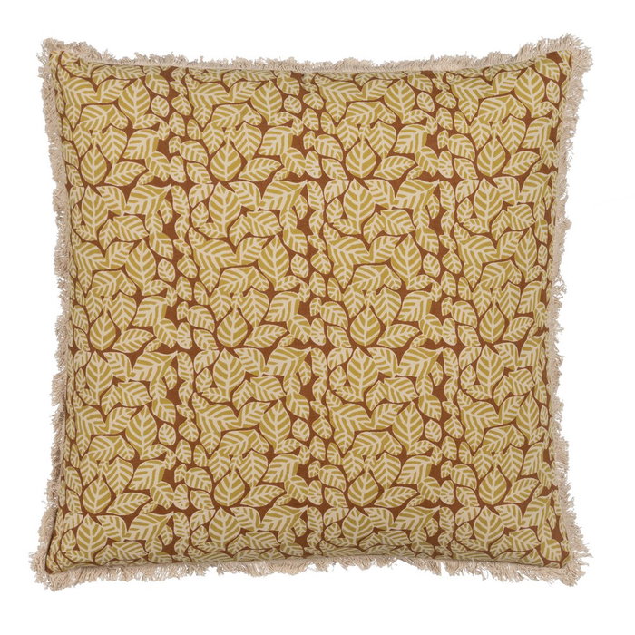 Cojín Beige-Marrón 100% Algodón 50 X 50 cm (Set de 2) Cojín Beige-Marrón 100% Algodón 50 X 50 cm (Set de 2)