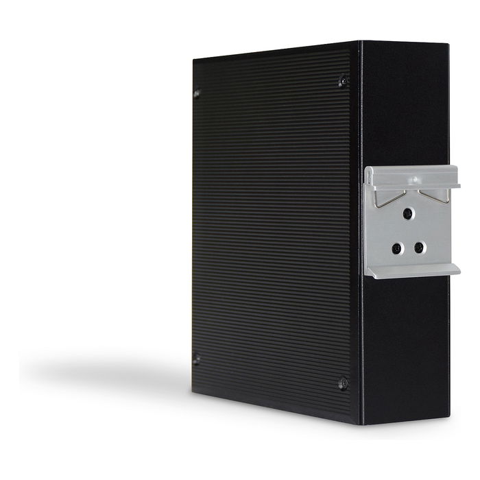 Digitus Conmutador PoE Industrial No Gestionado, 4 Puertos Gigabit Ethernet, 2 SFP Uplink, Montaje Carril DIN, 120W Presupuesto PoE, -40 a 75 grados C