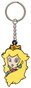 Paladone Products Super Mario Llavero Princess Peach PVC 6 cm