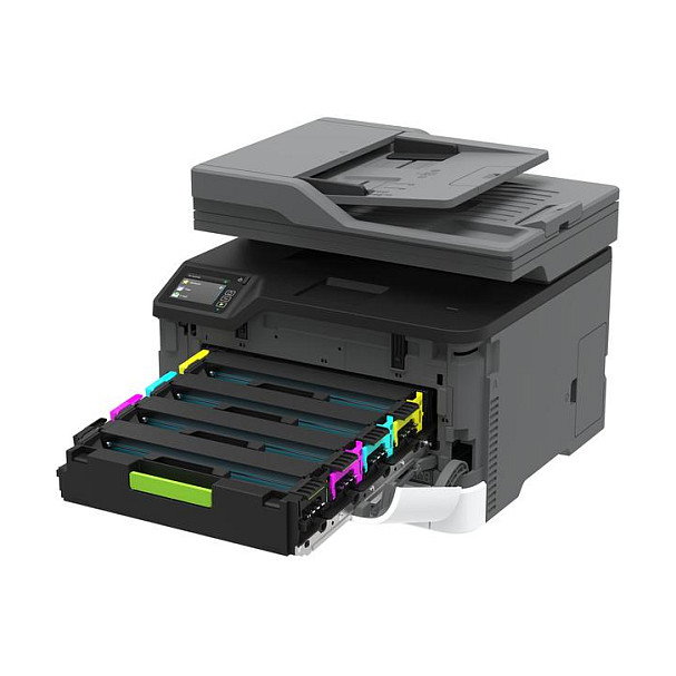 Lexmark CX431adw Multifunción Láser Color A4, 26 ppm, WiFi, Duplex, Fax, Escáner Plano, Impresora para Grupo de Trabajo