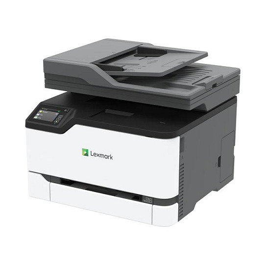 Lexmark CX431adw Multifunción Láser Color A4, 26 ppm, WiFi, Duplex, Fax, Escáner Plano, Impresora para Grupo de Trabajo