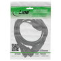 InLine Cable de alimentación 16653B con configuración en Y, 1,8 m