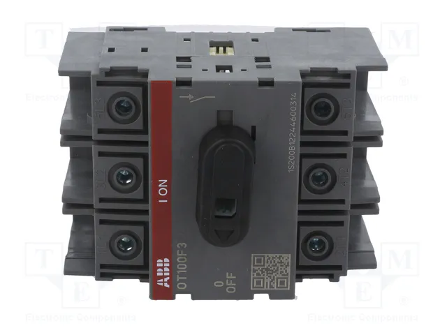 ABB Interruptor de aislamiento OT 100A 3 polos ABB Interruptor de aislamiento OT 100A 3 polos