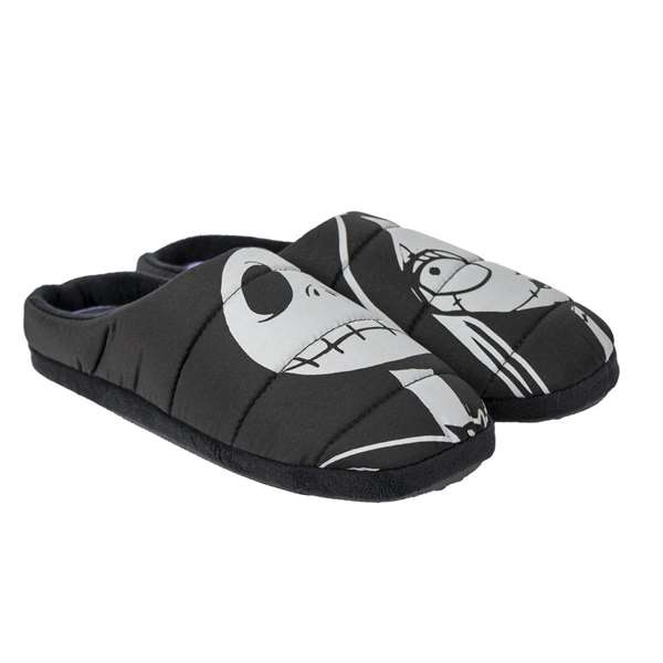 Zapatillas De Casa Abierta Nightmare Before Christmas Negro