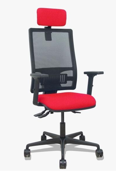 PIQUERAS Y CRESPO Silla Bormate con Mecanismo Asincro, Malla y Asiento Bali Negro PIQUERAS Y CRESPO Silla Bormate con Mecanismo Asincro, Malla y Asiento Bali Negro