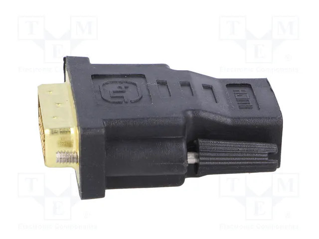 AKYGA Adaptador DVI-I (24+5) a HDMI, Negro