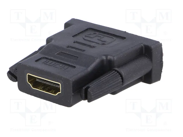 AKYGA Adaptador DVI-I (24+5) a HDMI, Negro
