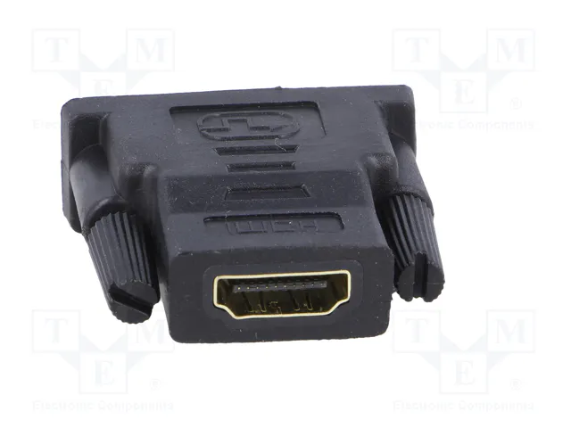AKYGA Adaptador DVI-I (24+5) a HDMI, Negro