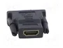 AKYGA Adaptador DVI-I (24+5) a HDMI, Negro