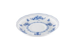 Le coq Plato de té azul 15 cm NEOS ANTHIROS