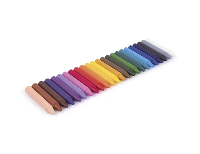 Jovi Jovicolor Ceras de Colores Surtidos, Estuche de 24 Unidades