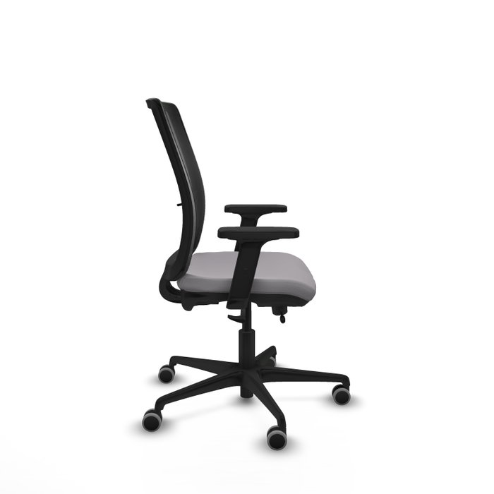 PIQUERAS Y CRESPO Silla de oficina Haches con mecanismo Sincro/Traslack Gris y Negro PIQUERAS Y CRESPO Silla de oficina Haches con mecanismo Sincro/Traslack Gris y Negro