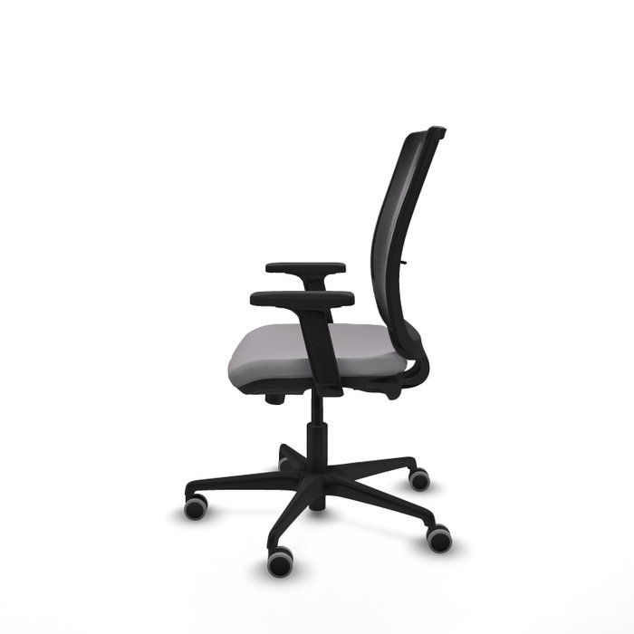 PIQUERAS Y CRESPO Silla de oficina Haches con mecanismo Sincro/Traslack Gris y Negro PIQUERAS Y CRESPO Silla de oficina Haches con mecanismo Sincro/Traslack Gris y Negro