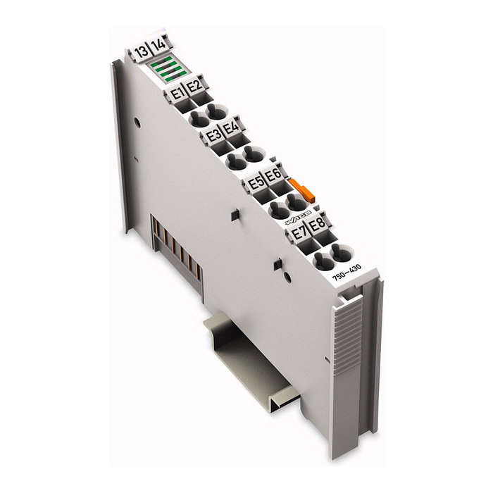 WAGO 750-430 Módulo de entrada digital de 8 canales, 24 V DC WAGO 750-430 Módulo de entrada digital de 8 canales, 24 V DC