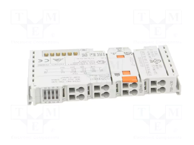 WAGO 750-430 Módulo de entrada digital de 8 canales 24 V DC WAGO 750-430 Módulo de entrada digital de 8 canales 24 V DC