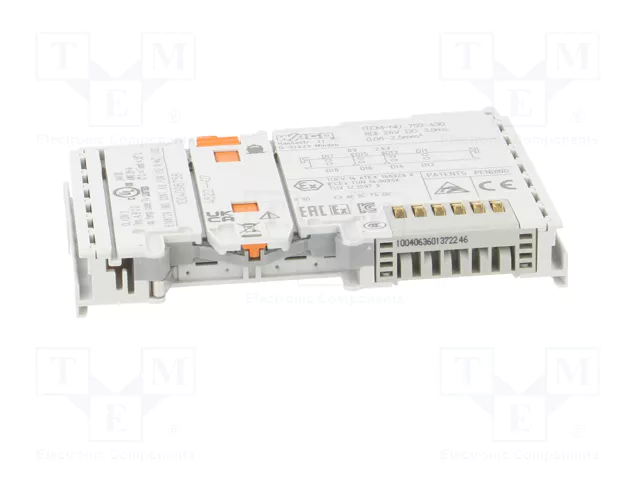 WAGO 750-430 Módulo de entrada digital de 8 canales 24 V DC WAGO 750-430 Módulo de entrada digital de 8 canales 24 V DC