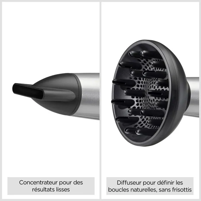 Babyliss Secador de pelo D580DE Cosmos 2100 W con Difusor - Ligero y Compacto