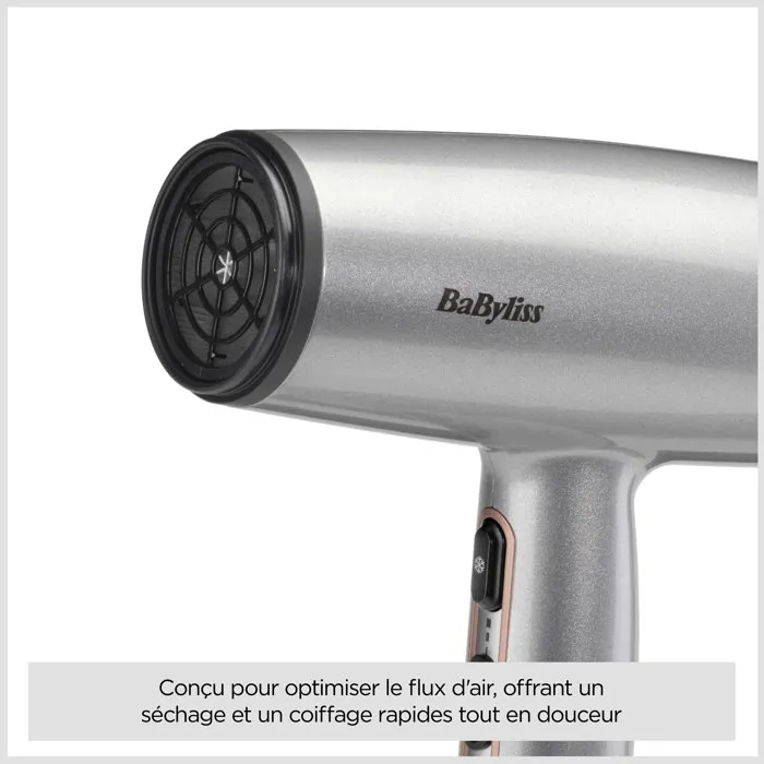 Babyliss Secador de pelo D580DE Cosmos 2100 W con Difusor - Ligero y Compacto