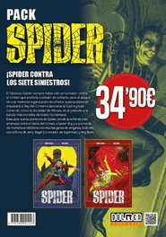 Dolmen Editorial Pack Spider Vol. 03 y 04