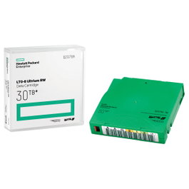 HPE Q2078A Cinta LTO-8 Ultrium 30 TB RW Data Cartridge, Capacidad de compresión 30 TB, 12 TB nativos, Velocidad 700 MB/s