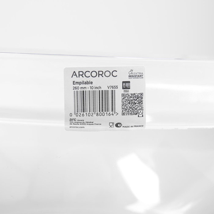 Ensaladera Vidrio Apilable Arcoroc 26 cL Ensaladera Vidrio Apilable Arcoroc 26 cL