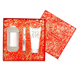 Carolina Herrera CH 212 EDT Perfume 100 ml + Vaporizador 10 ml + Loción Corporal - Pack de Regalo