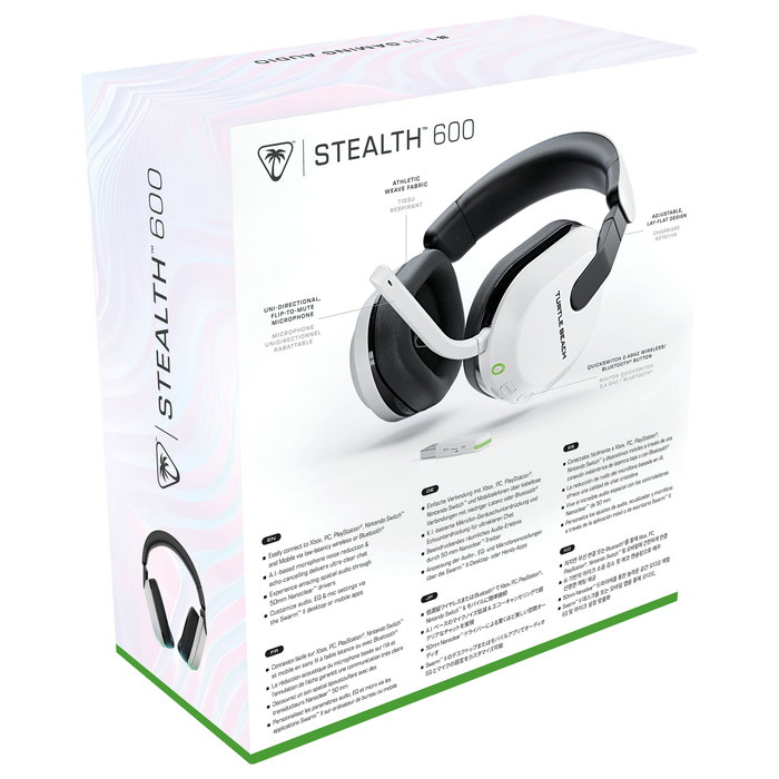 Turtle Beach Stealth 600 GEN3 XB Over-Ear Stereo Headset, Blanco