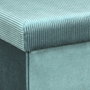 Home Deco Factory Caja-puf Plegable Giulia Azul Canard