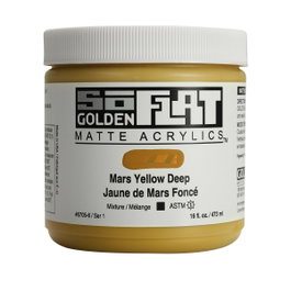 Golden SoFlat Marte Amarillo Oscuro 473 ml