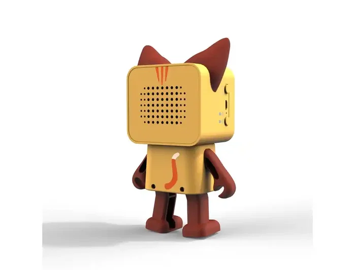 Wondee Altavoz bailarín gato 3W Bluetooth con micrófono Wondee Altavoz bailarín gato 3W Bluetooth con micrófono