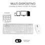 Subblim Combo Dual Prestige Extendido Plata/Blanco