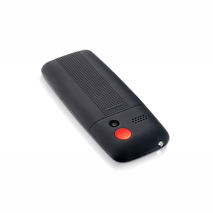 Daewoo Senior Teléfono Móvil con Pantalla 2.4", Base de Carga, Cámara, Radio FM, Botón SOS, Linterna, Negro