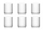 LAV Set de 6 Vasos Largos Apilables Tessa 500cc
