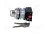 PROMET Interruptor Rotativo con Llave NEF30-BXY 30mm NC + NA