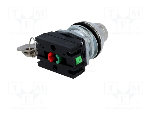 PROMET Interruptor Rotativo con Llave NEF30-BXY 30mm NC + NA PROMET Interruptor Rotativo con Llave NEF30-BXY 30mm NC + NA