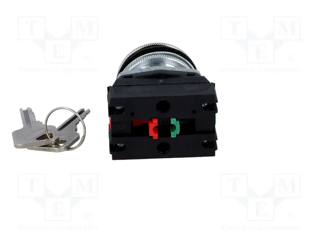 PROMET Interruptor Rotativo con Llave NEF30-BXY 30mm NC + NA PROMET Interruptor Rotativo con Llave NEF30-BXY 30mm NC + NA