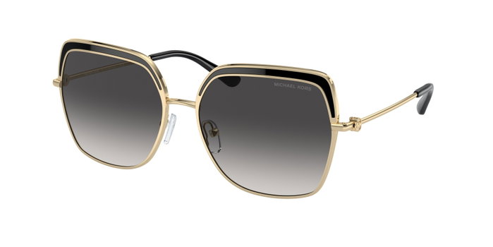 Michael Kors MK1141-10148G Gafas de Sol Doradas con Cristal Gris Michael Kors MK1141-10148G Gafas de Sol Doradas con Cristal Gris