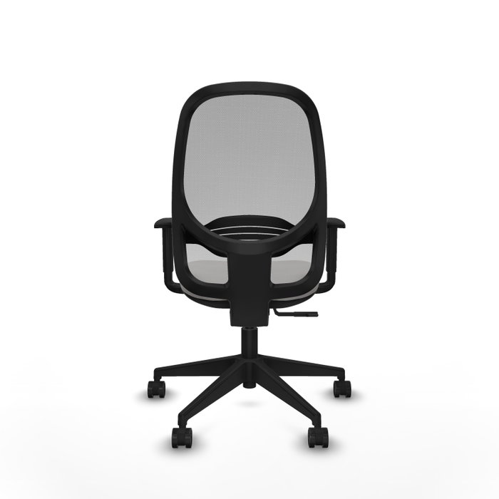 PIQUERAS Y CRESPO Silla de oficina Cilanco con mecanismo Sincro, Blanco y Gris PIQUERAS Y CRESPO Silla de oficina Cilanco con mecanismo Sincro, Blanco y Gris