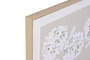 DKD Home Decor Cuadro Lienzo MDF Flores Surtido de 2 Unidades