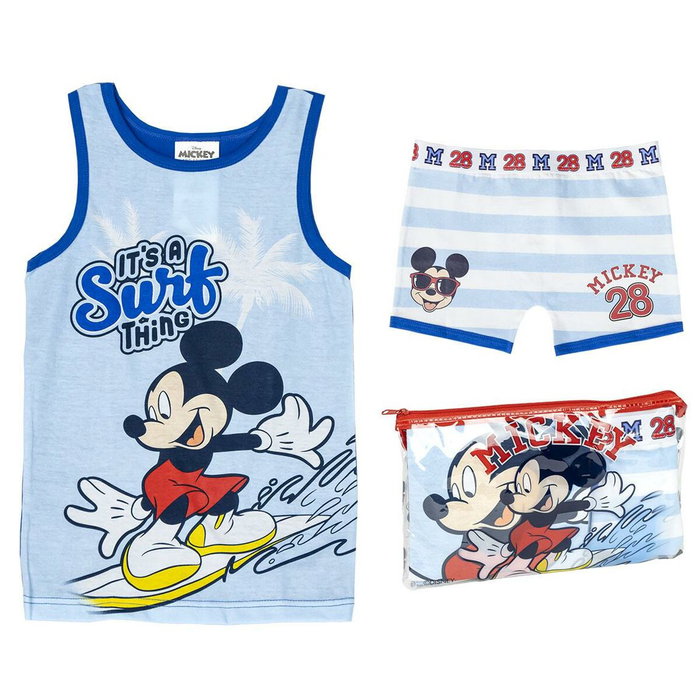 Cerdá Pijama de Tirantes Mickey Mouse para Niños, 2 Años, Azul Cerdá Pijama de Tirantes Mickey Mouse para Niños, 2 Años, Azul