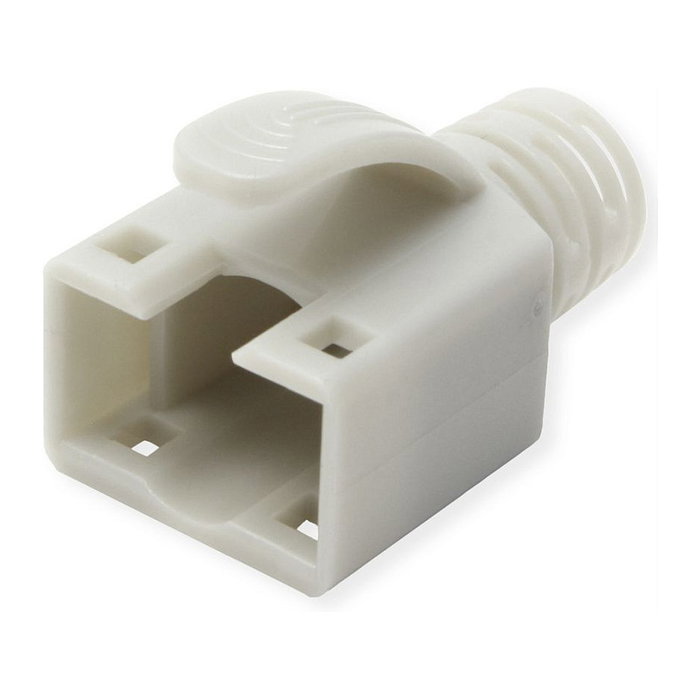 ROLINE Cubierta protectora para conector RJ-45 21.17.3096, Gris, 10 unidades ROLINE Cubierta protectora para conector RJ-45 21.17.3096, Gris, 10 unidades