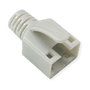 ROLINE Cubierta protectora para conector RJ-45 21.17.3096, Gris, 10 unidades