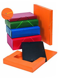 Carpeta De Proyectos Carchivo Carton Pintado A4 Gomas 3 Cm Amarillo