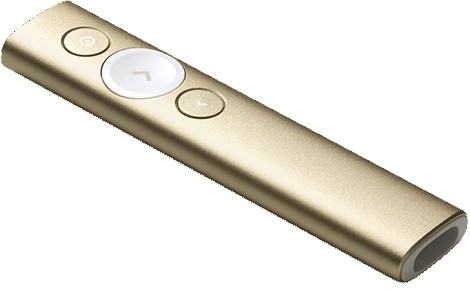 Logitech Spotlight Mando a distancia universal Oro